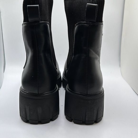 CUSHIONAIRE Women's Sparks slip on chelsea boot +Memory Foam 9 WIDE BLACK - Picture 4 of 7